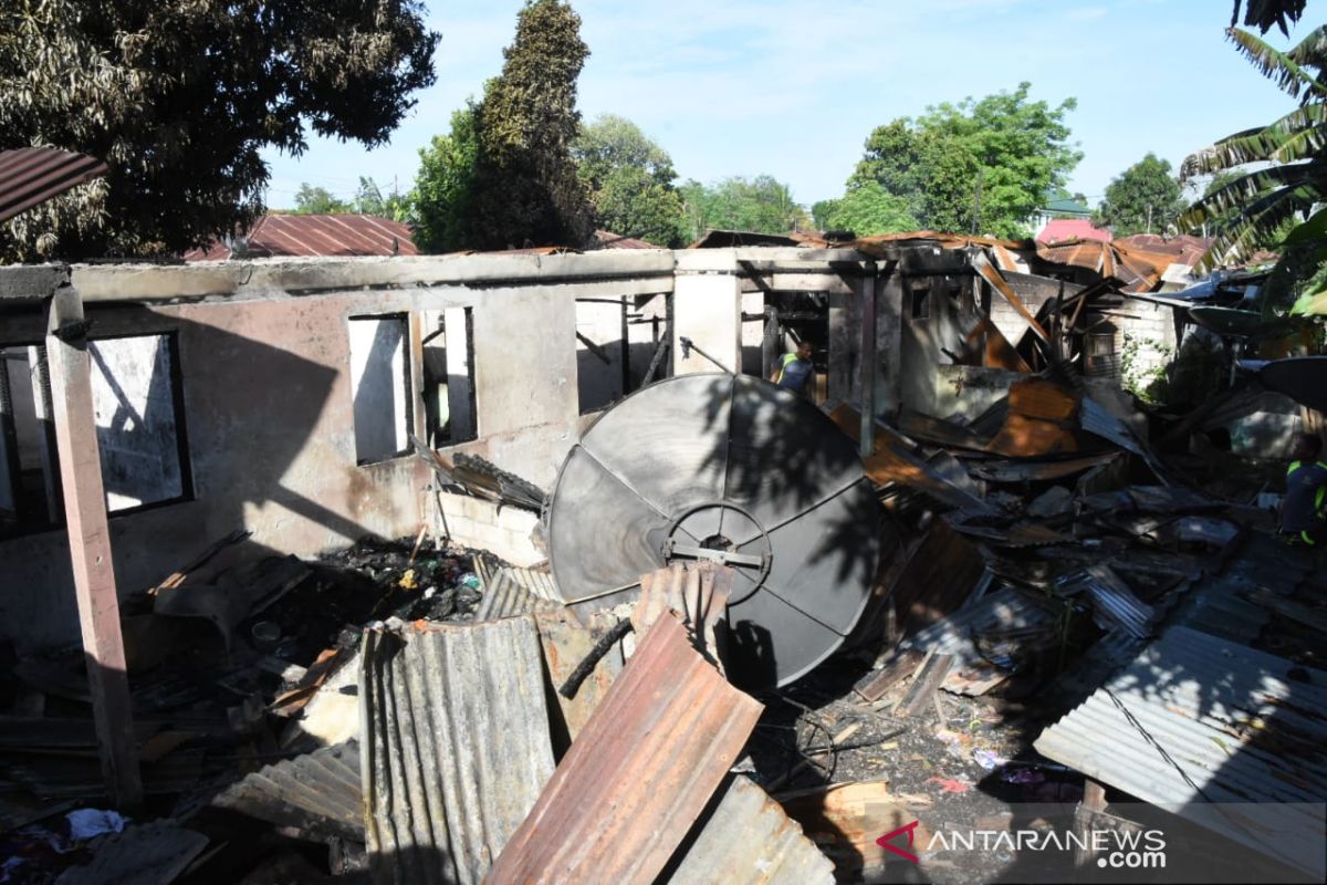 Korem 161/WS tengah selidiki enam unit rumah anggotanya yang terbakar