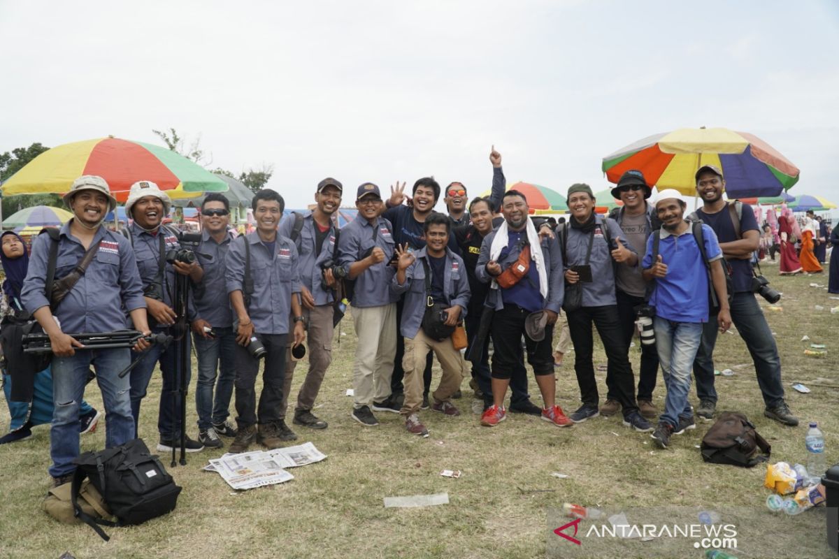 Begini serunya hunting foto gerhana matahari di Siak bareng PFI Pekanbaru