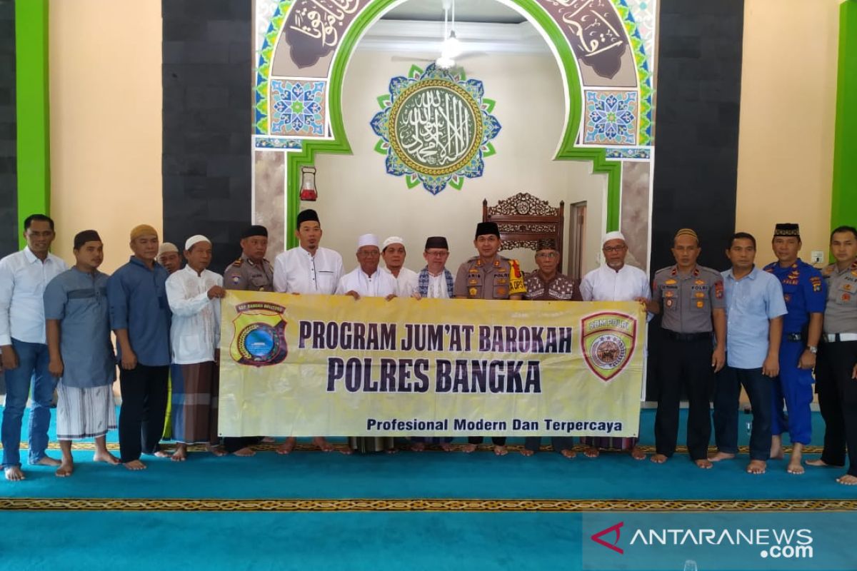 Kapolres Bangka gelar Bhakti Religi Safari Jumat Kamtibmas