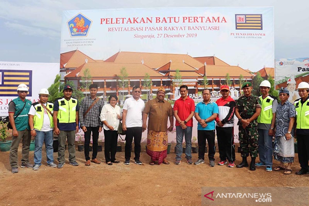 Pasar Rakyat Banyuasri-Buleleng mulai direvitalisasi