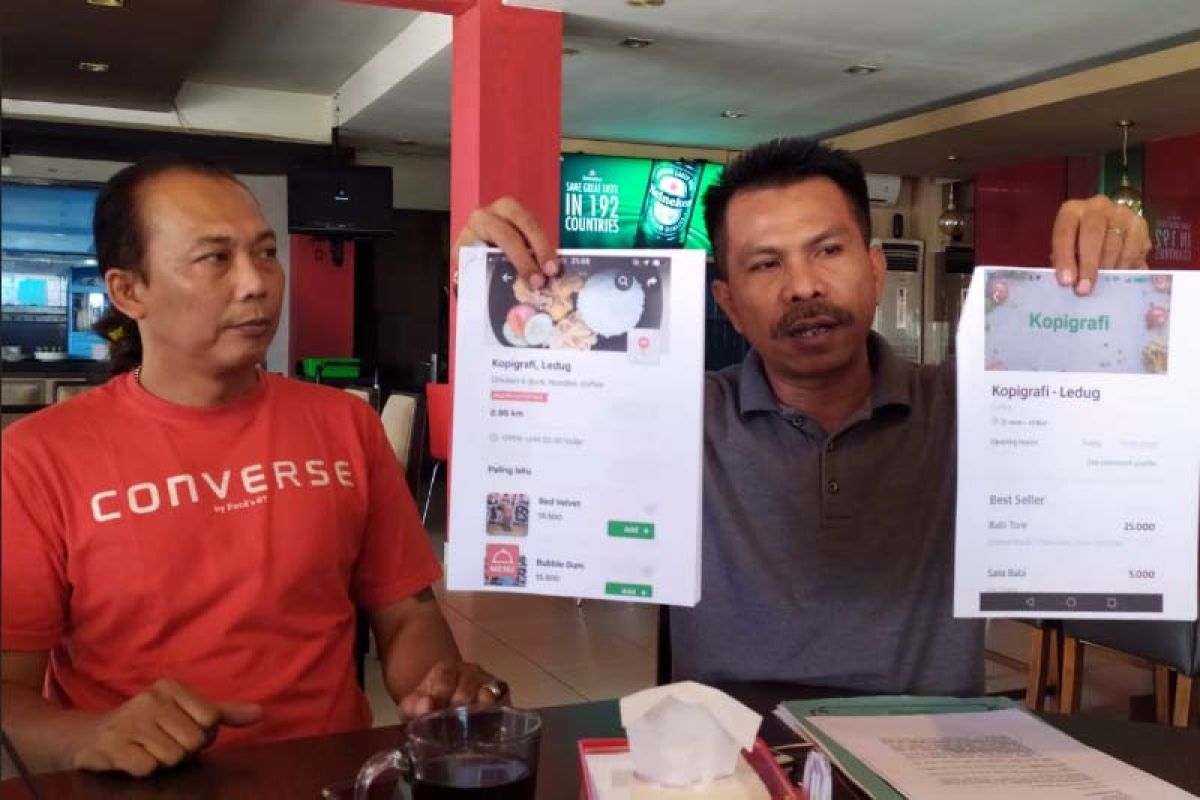 Grab digugat pemilik kedai kopi di Purwokerto karena akun fiktif