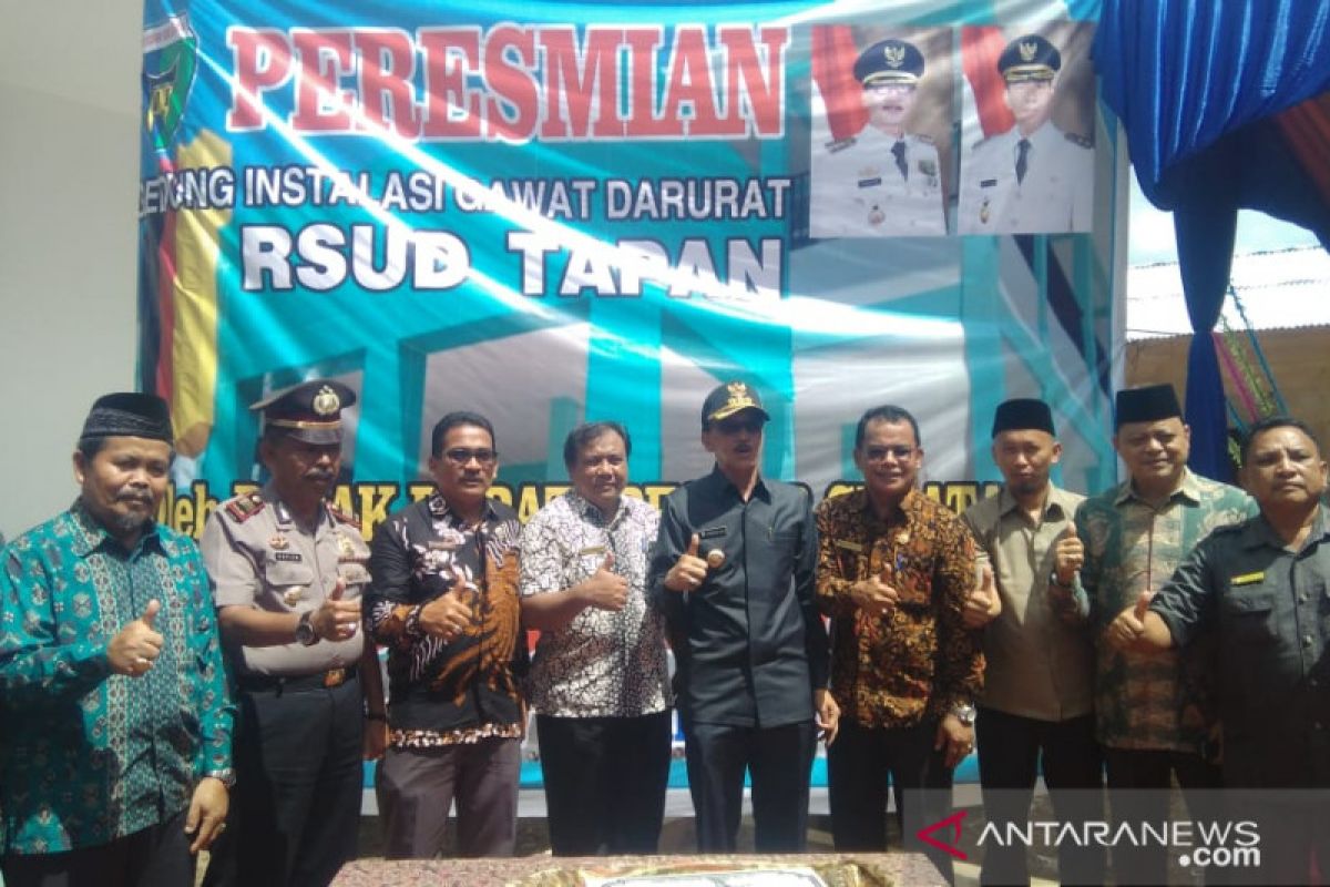 Gedung IGD RSUD Tapan Terbaik se-Sumatera Barat