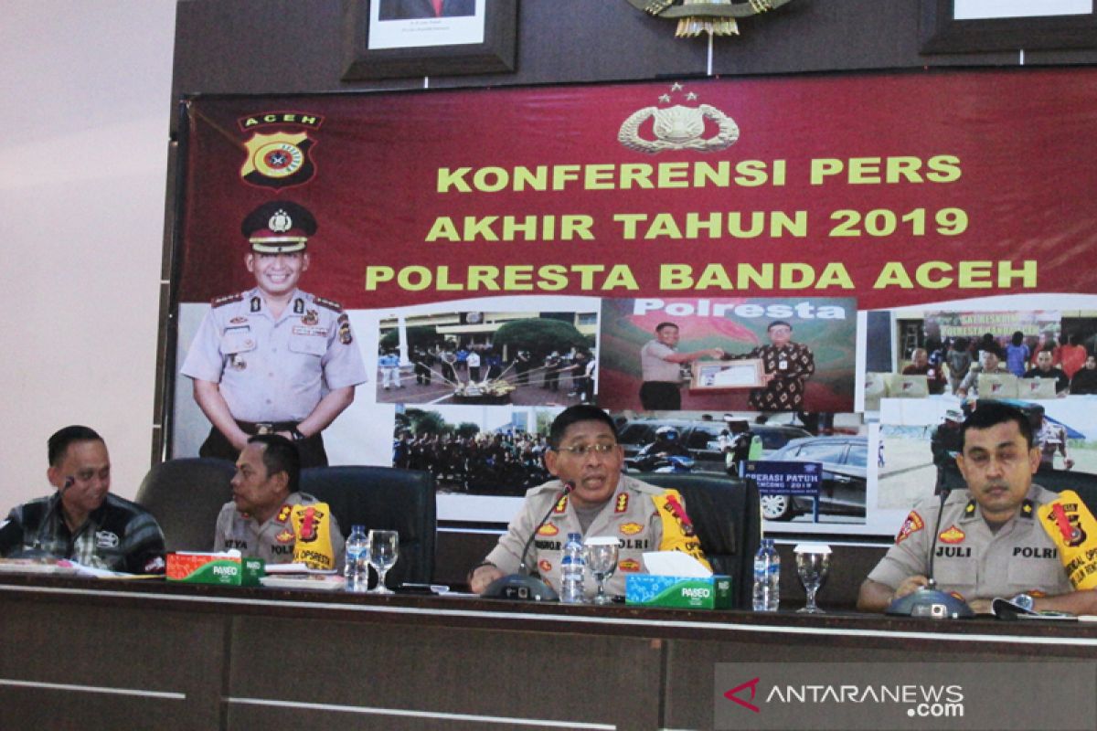 Polresta: Angka kejahatan di Banda Aceh capai 324 kasus