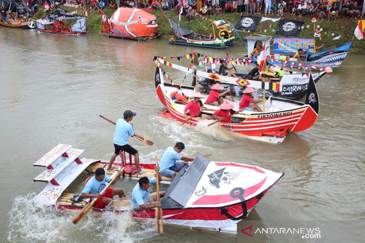 Festival Balap Gethek Banyuwangi cara menjaga kebersihan sungai