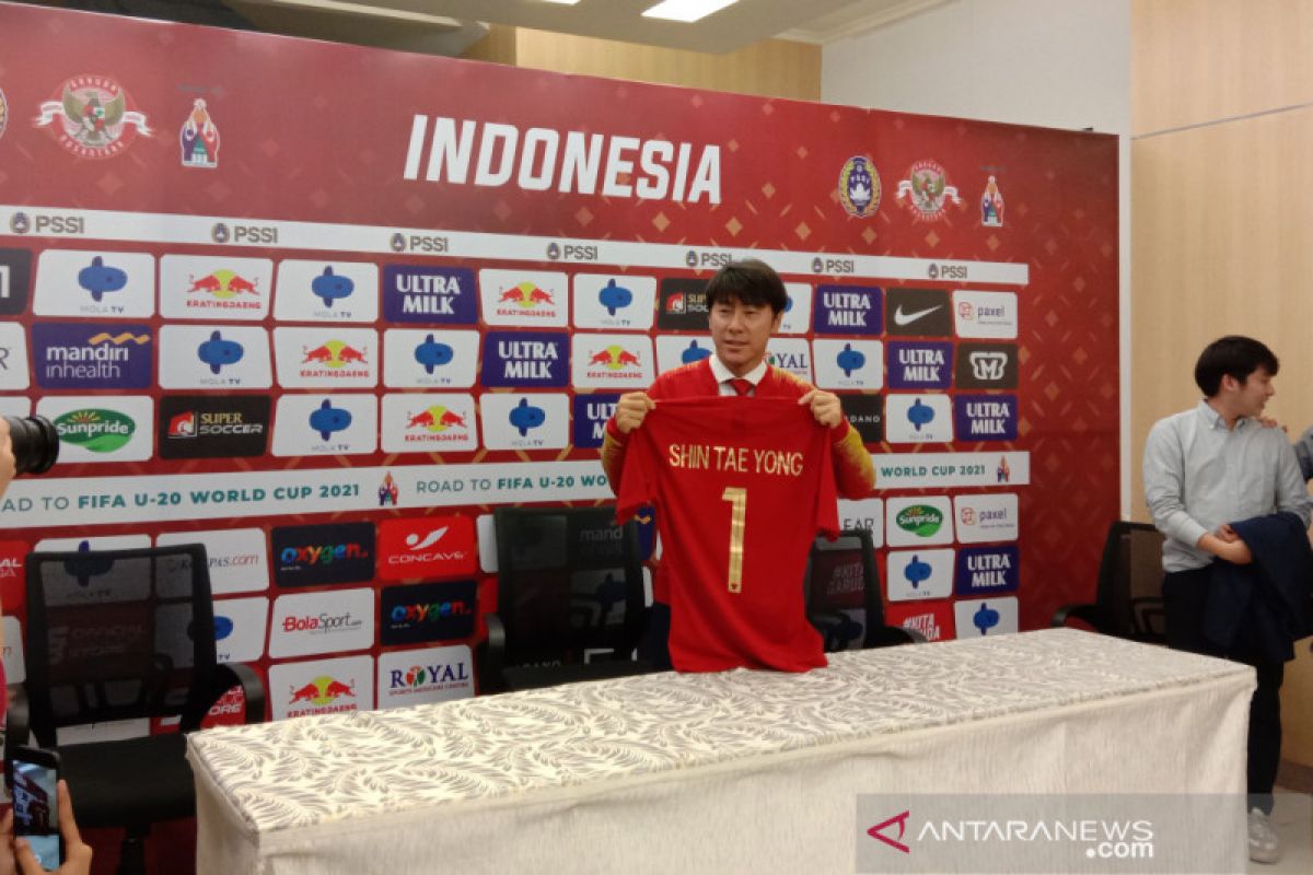 PSSI resmi perkenalkan Shin Tae-Yong sebagai pelatih timnas