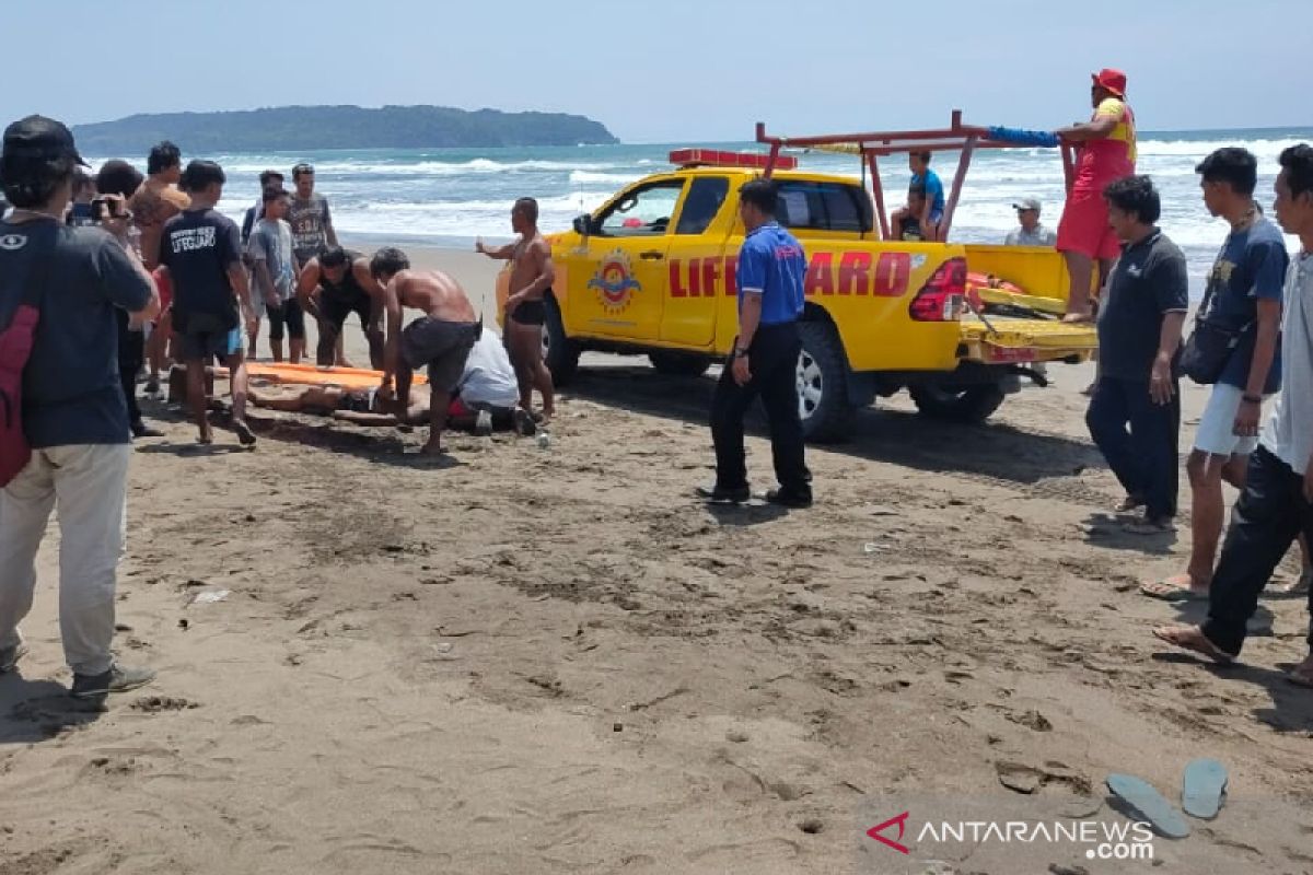 Balawista: Wisatawan tewas di zona bahaya Pantai Pangandaran