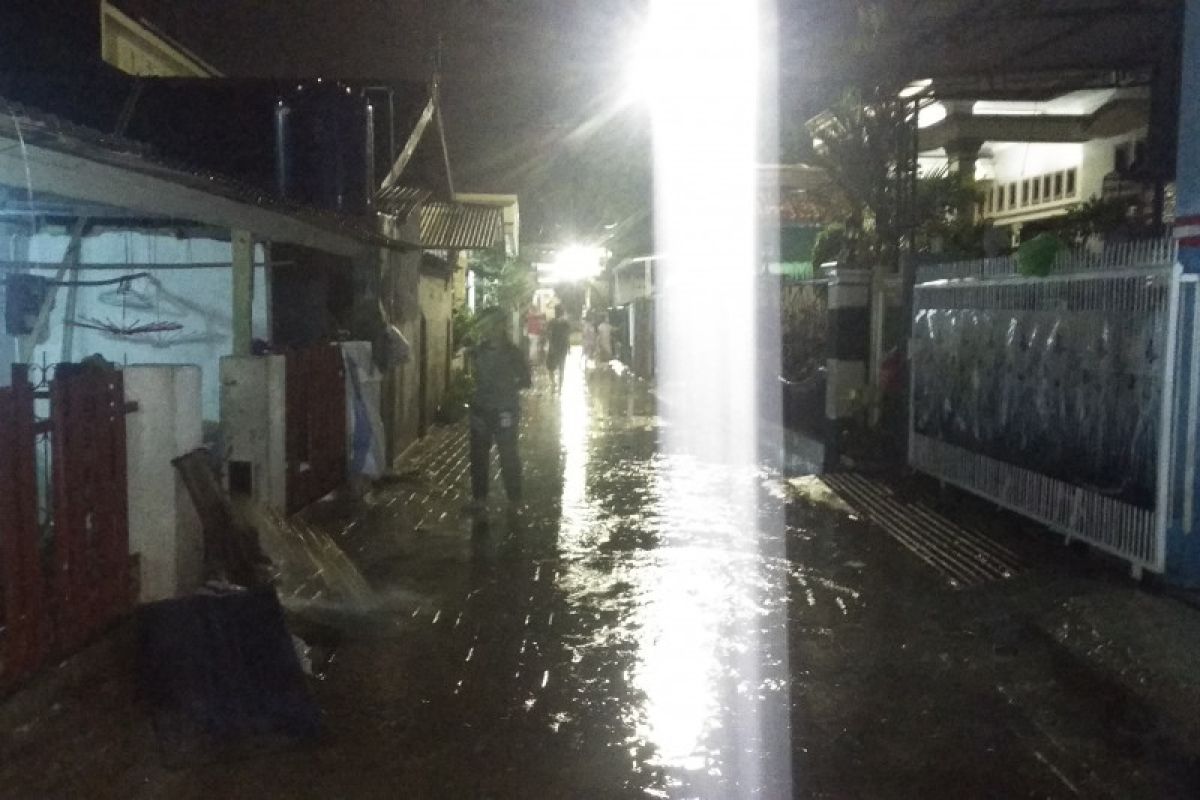 Sejumlah tempat di Kota Bandarlampung alami banjir