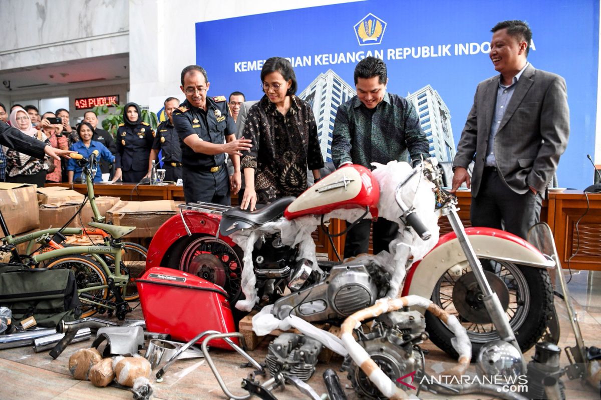 Kemenkeu: Lelang Harley Davidson dan sepeda Brompton selundupan tunggu proses hukum