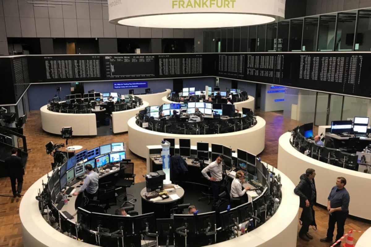 Saham Jerman "rebound", Indeks DAX 40 melonjak 210,81 poin