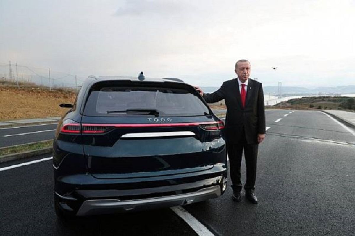 TOGG, mobil nasional pertama Turki bermodel SUV