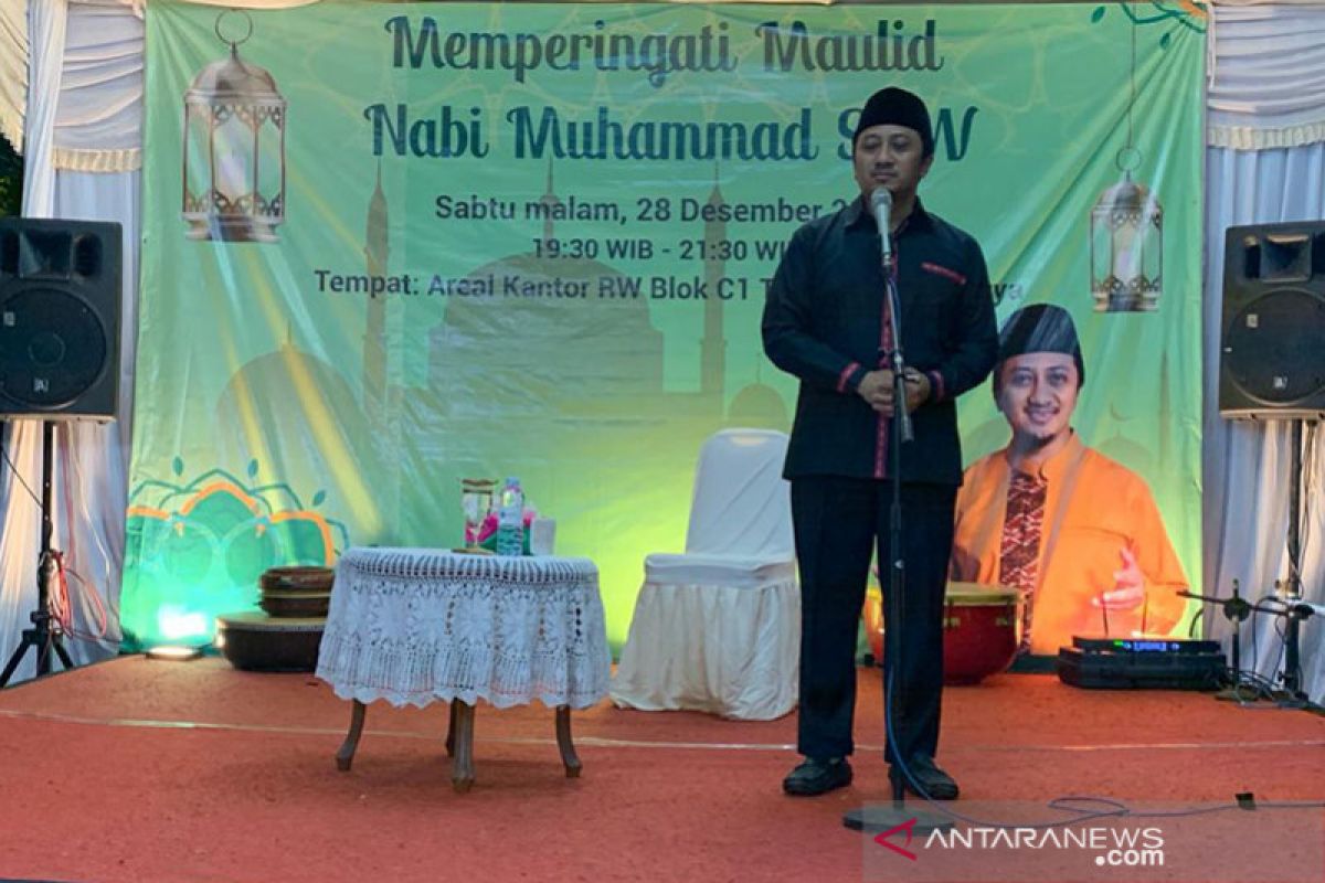 Ustad Yusuf Mansyur dorong semangat berdoa dalam Maulid Nabi