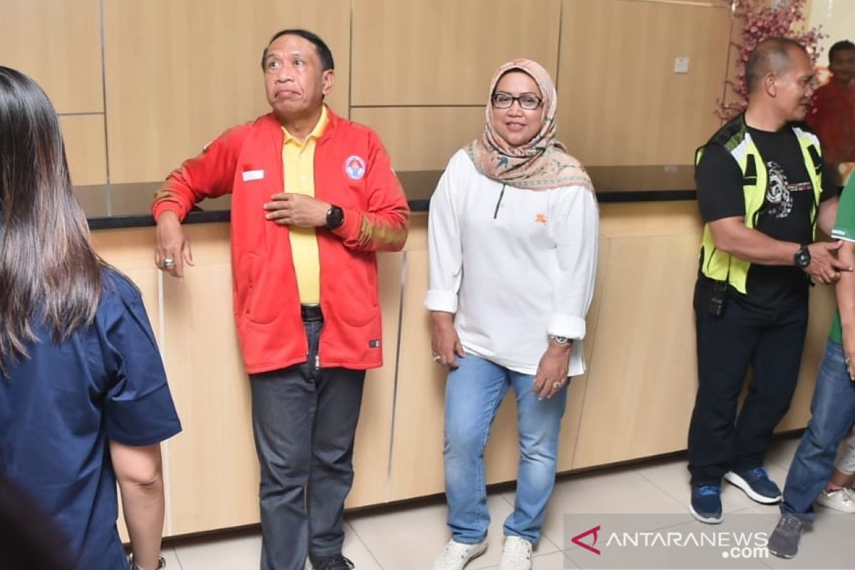 Zainuddin Amali tinjau Stadion Pakansari calon venue Piala Dunia U-20