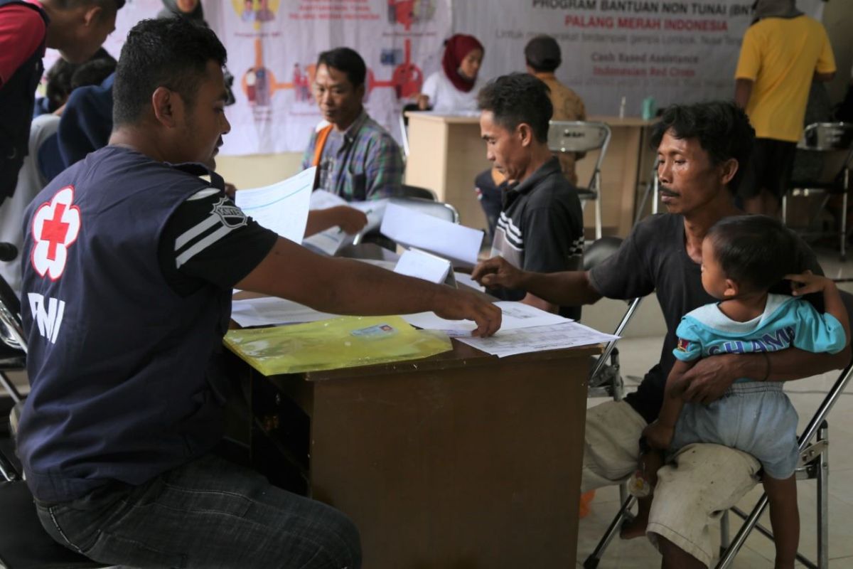 PMI: dana bantuan korban gempa Lombok guna tingkatkan kualitas hunian