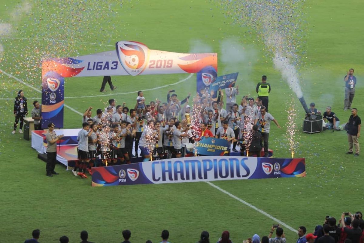 Persijap  juara Liga 3  Indonesia  2019