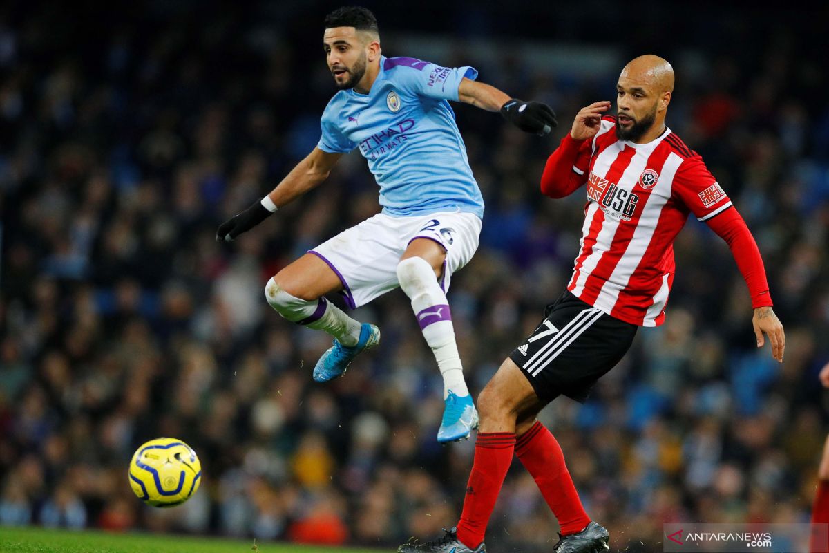 Dibekuk Man City, rekor tandang Sheffield United terhenti di Etihad