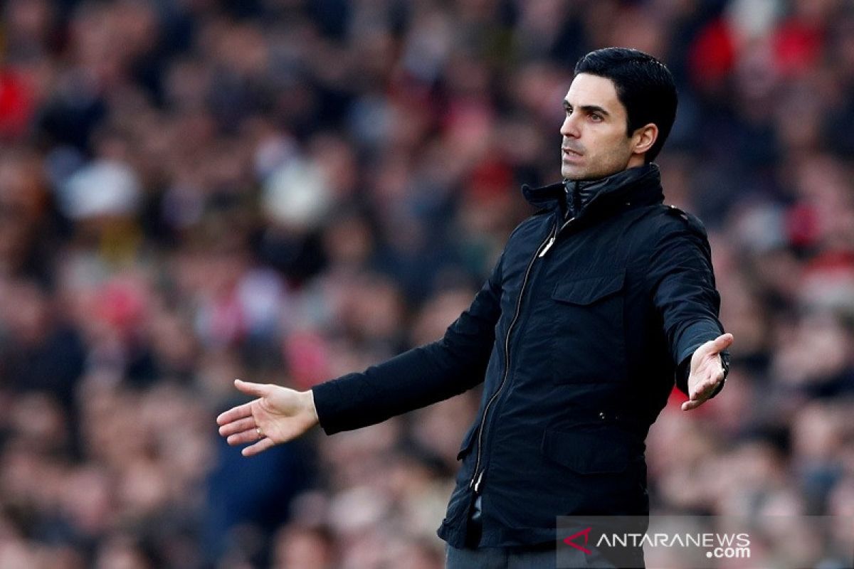 Tolak salahkan wasit, Arteta tegaskan kekalahan tanggung jawab timnya