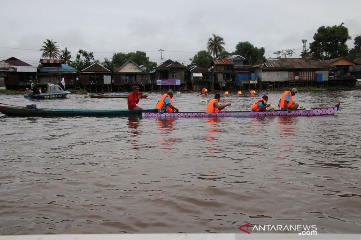 42 tim ikuti Daha Pacu Jukung Sudur 2019