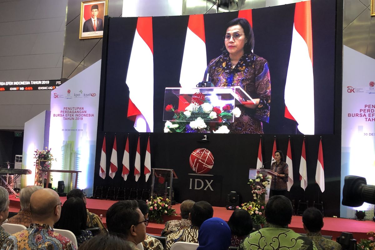 Sri Mulyani imbau pasar modal dukung program prioritas pemerintah