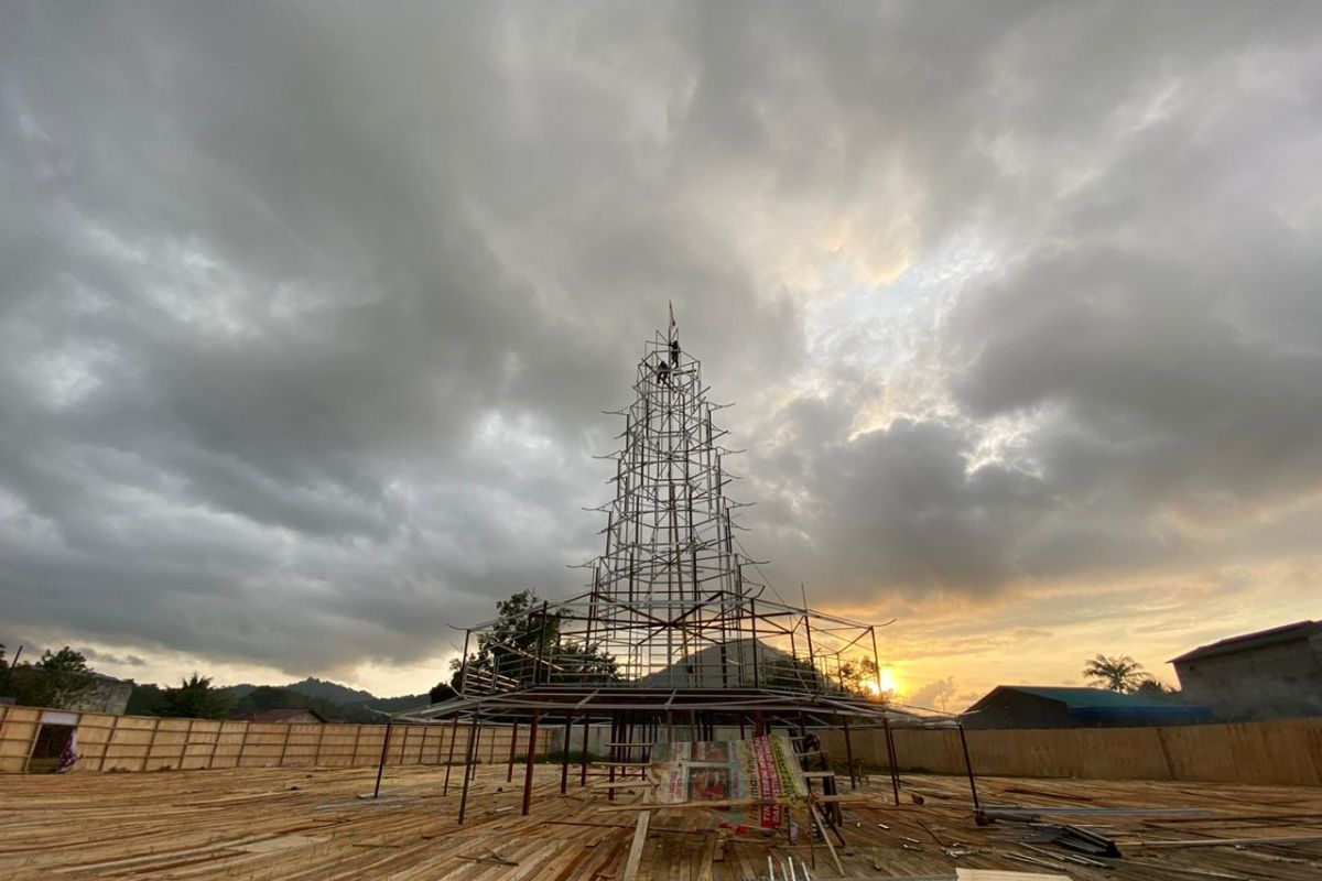 Singkawang bangun replika pagoda 20 meter untuk Imlek dan Cap Go Meh 2020