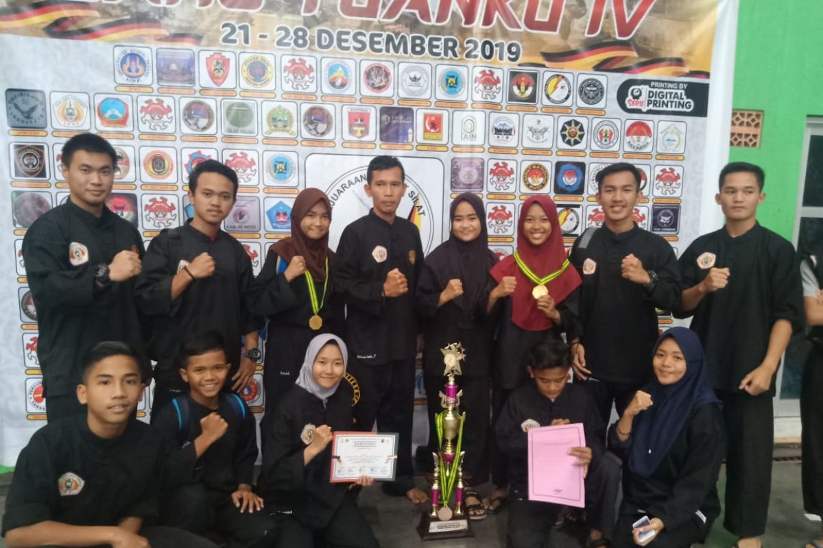 Kontingen pencak silat Bangka Barat sabet tiga medali di Kejurnas