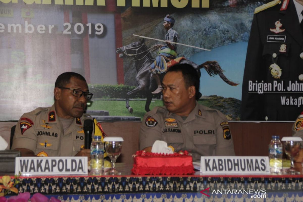 Tren gangguan kamtibmas di NTT selama 2019 turun 18,33 persen