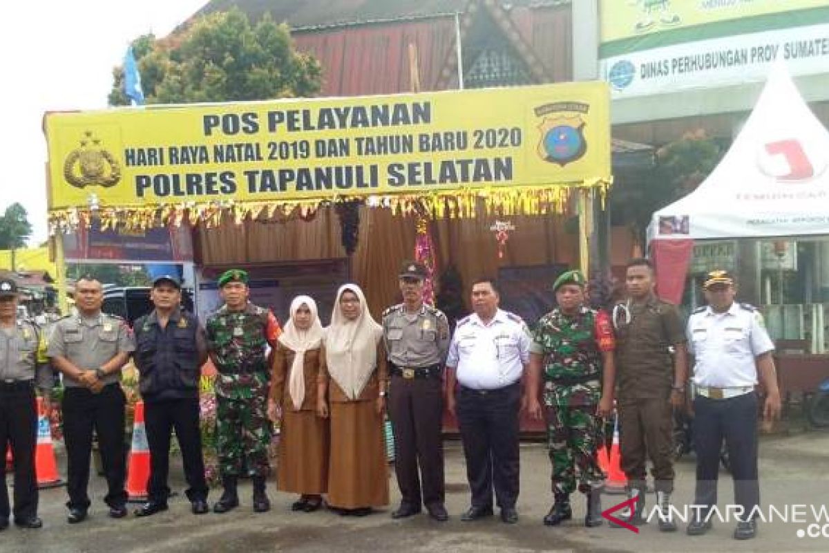 Nataru, TNI turut beri keamanan di Tapanuli Selatan