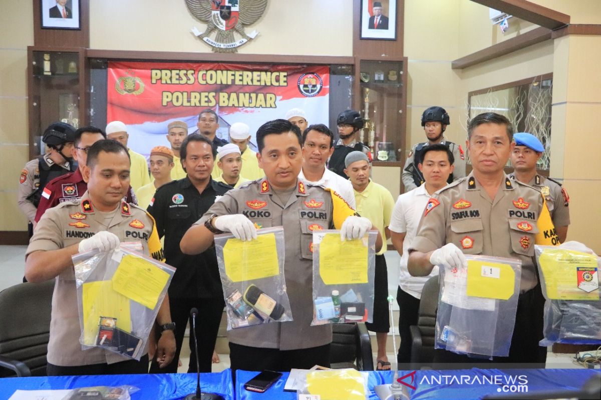 Kapolres Banjar sampaikan pengungkapan kasus 2019