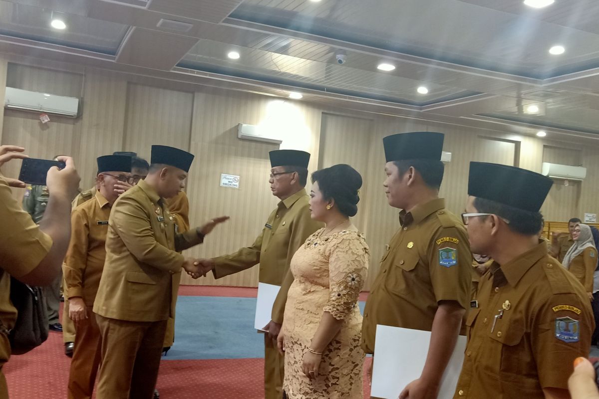 Sekda Binjai lantik pejabat eselon III dan IV