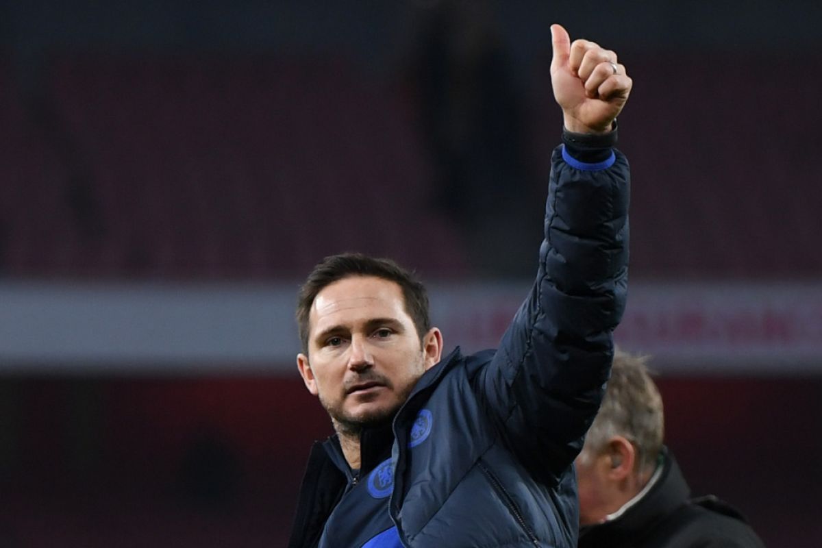 Lampard sebut kebangkitan Chelsea saat lawan Arsenal didasari faktor semangat