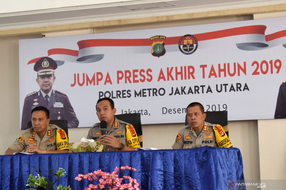 600 perkara dinyatakan P21 di Polres Jakarta Utara tahun 2019