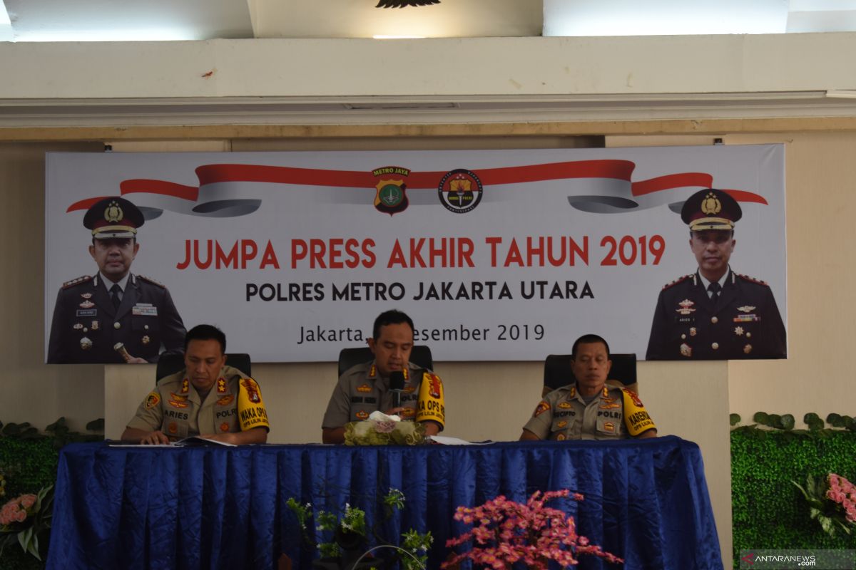 782 perkara dihentikan Polres Jakarta Utara tahun 2019