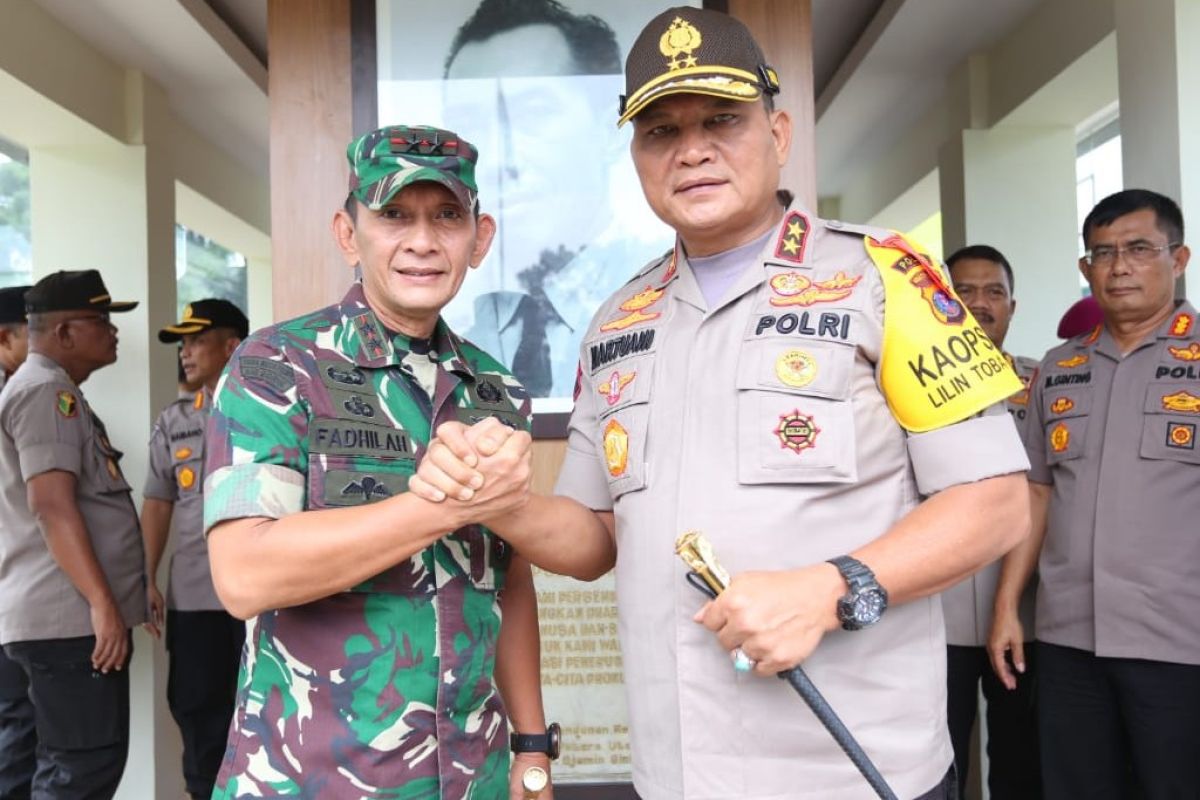 Pangdam I/BB: Kekompakan TNI-Polri tetap solid