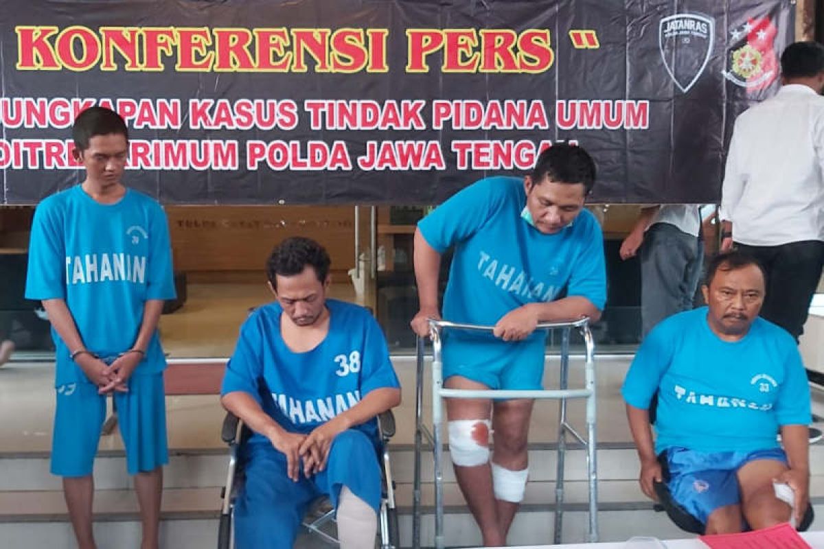 Perampok 10 kg emas di Toko Wisma Cahaya Grobogan ditangkap