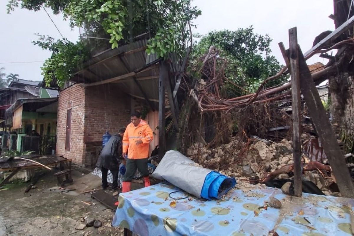 Satu unit rumah di Agam rusak berat akibat tertimpa pohon beringin tumbang