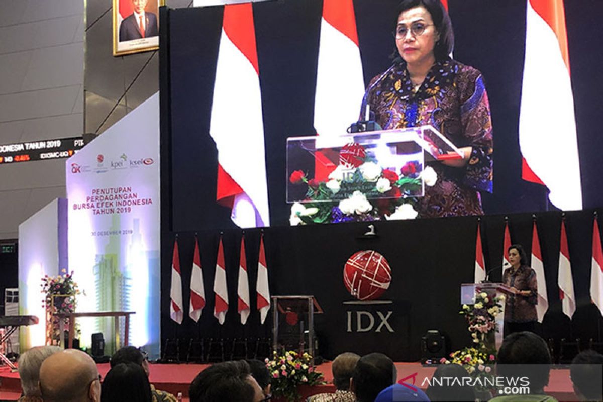 BEI diapresiasi, Sri Mulyani sebut IHSG ditutup cukup baik tahun ini