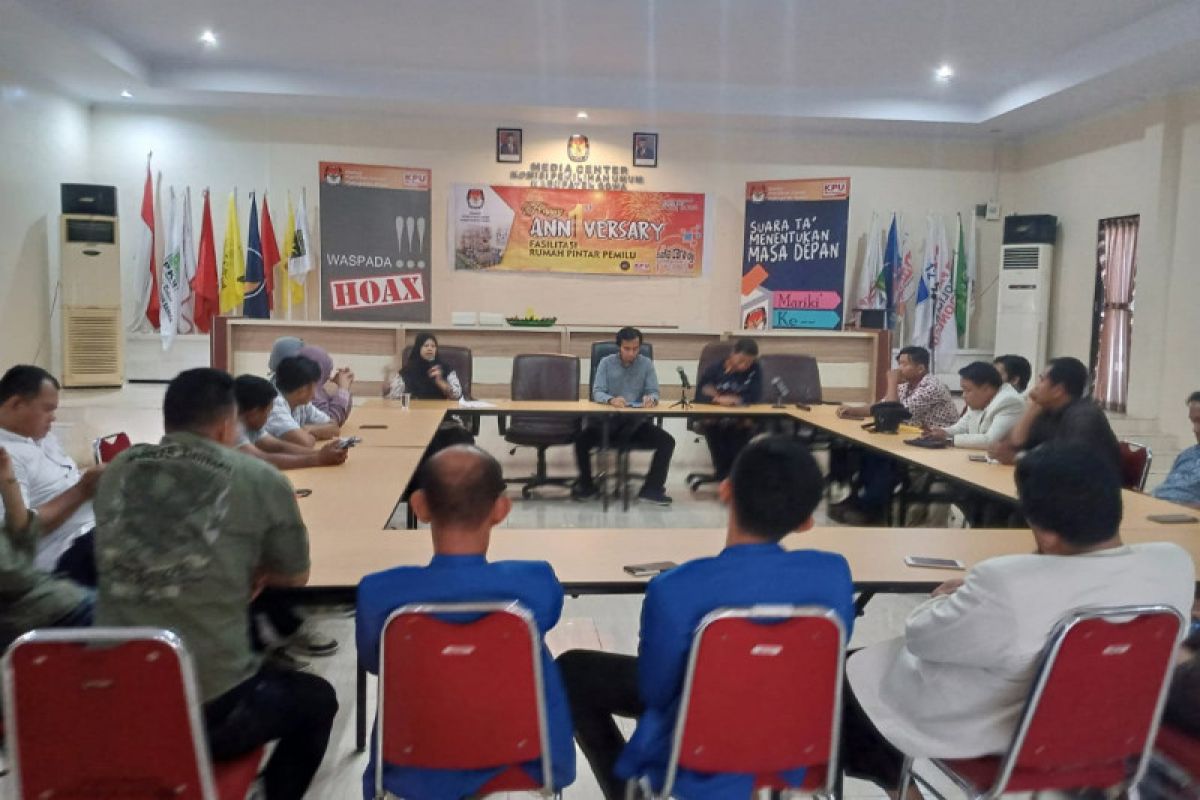 KPU Gowa  gandeng organisasi pemuda sosialisasikan Pilkada