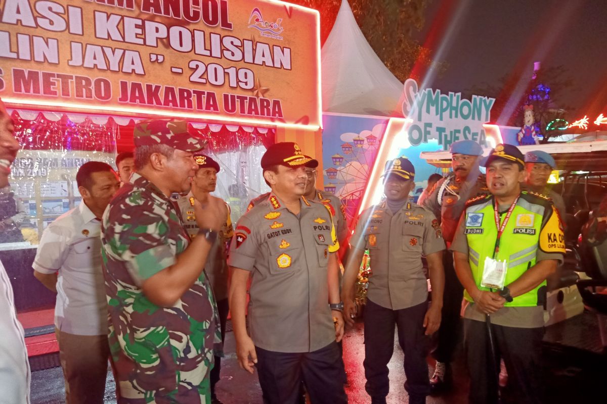 Kapolda Metro Jaya lewati malam pergantian tahun di Bundaran HI