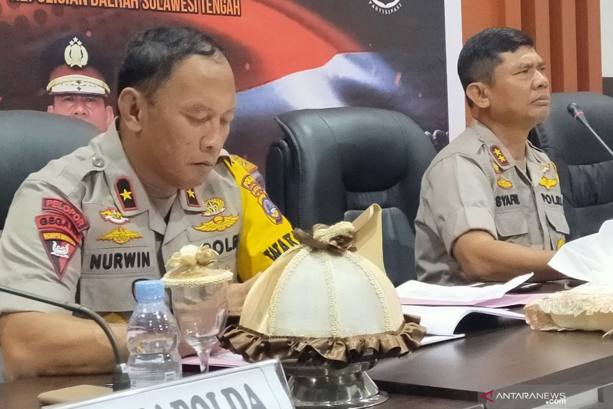 Sepanjang tahun 2019 Polda Sulteng amankan 598 pelaku narkoba