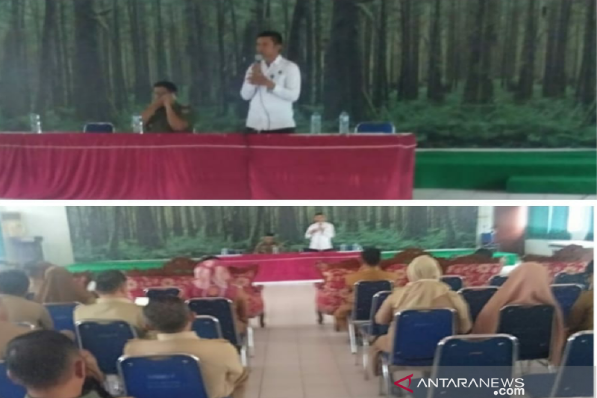 Pegawai Dinas Kehutanan Sultra mendapat edukasi bahaya narkoba