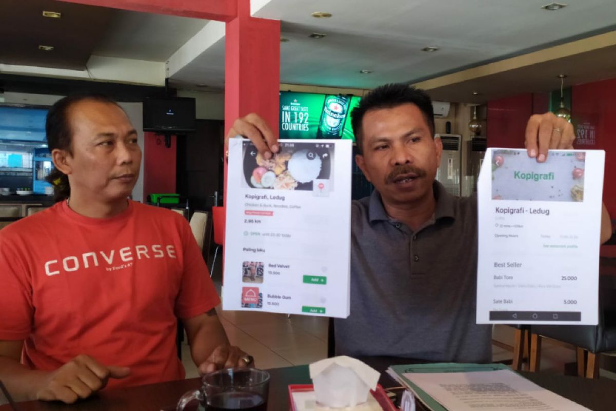 Grab hormati keputusan pemilik kedai "Kopigrafi" Purwokerto