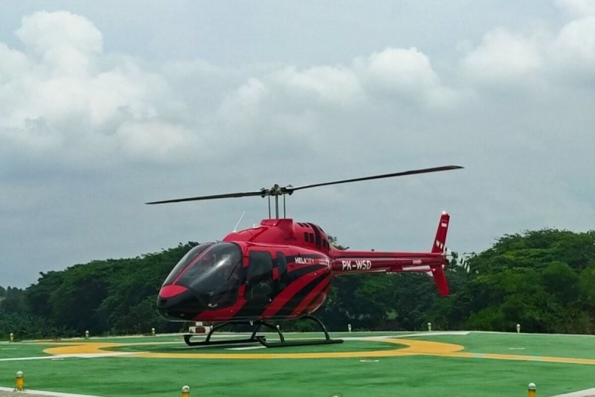 Naik helikopter ke Anyer atau Bandung, berapa ongkosnya?