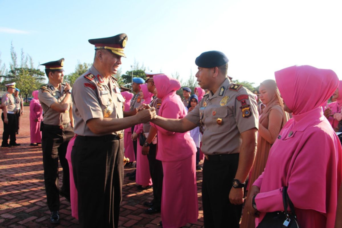 Ribuan personel Polda Aceh naik pangkat