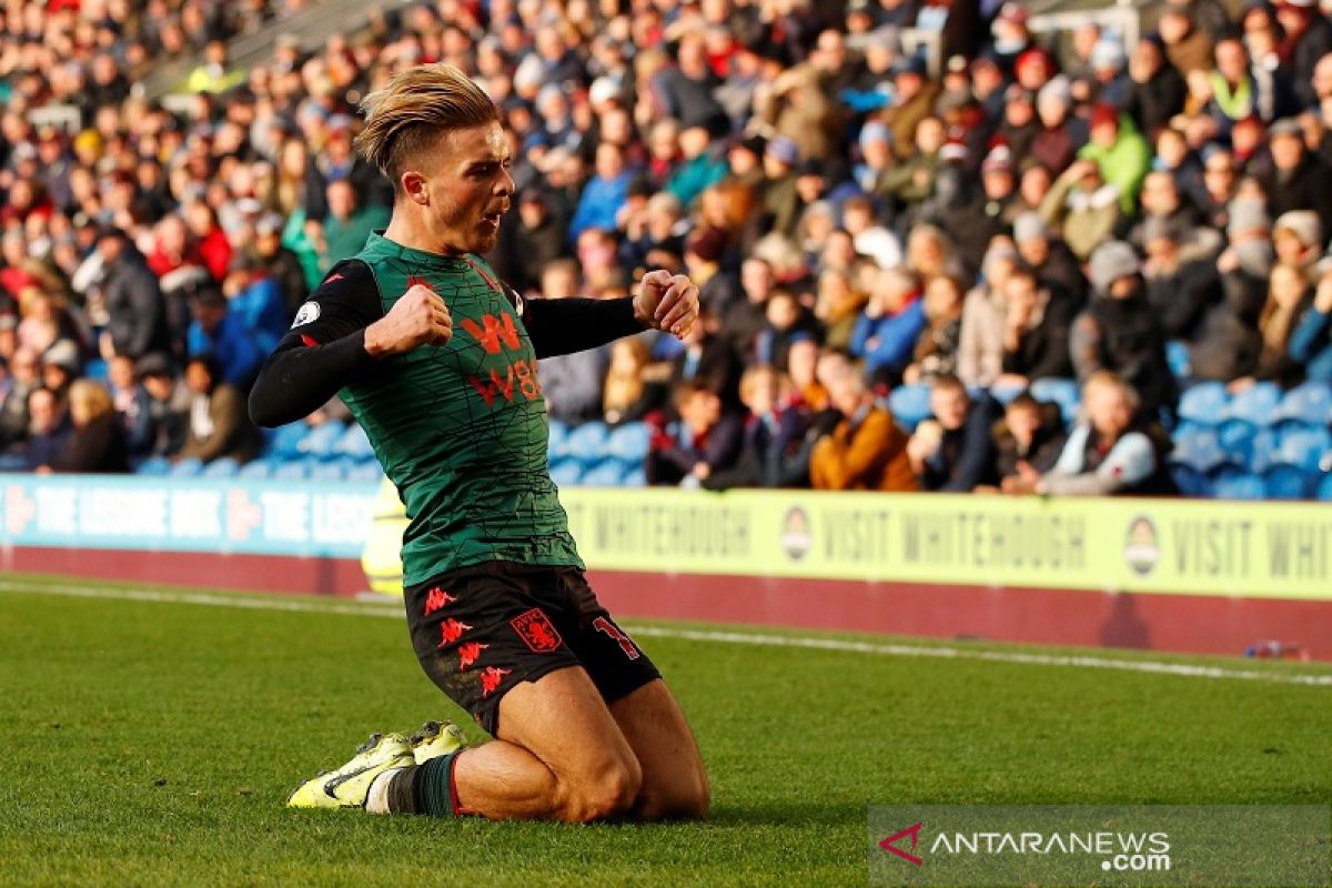 Aston Villa awali 2020 pecundangi Burnley 2-1