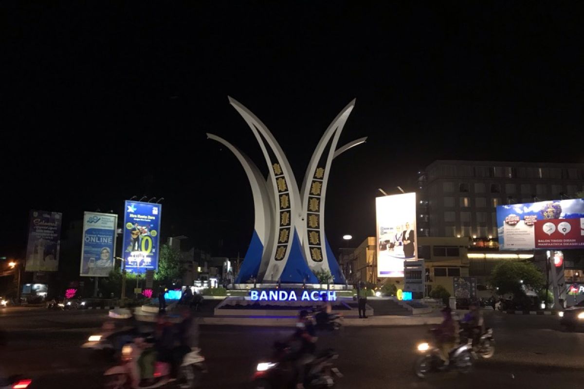 Pergantian tahun di Banda Aceh tanpa suara kembang api