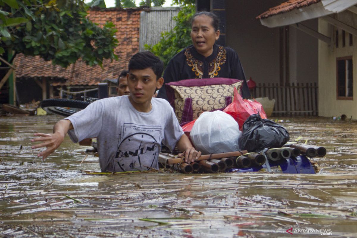BPBD Karawang: 4 kecamatan banjir