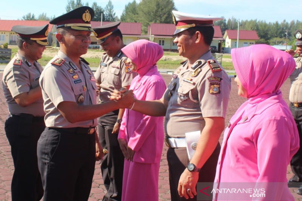 54 personel Polres Aceh Jaya naik pangkat, berikut pesan Kapolres