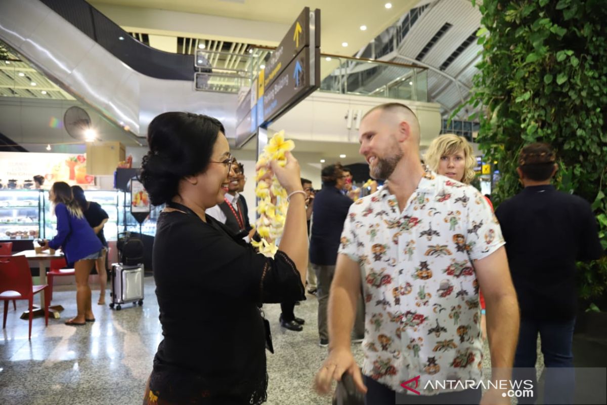 Bandara Bali sambut kedatangan penumpang pertama tahun 2020