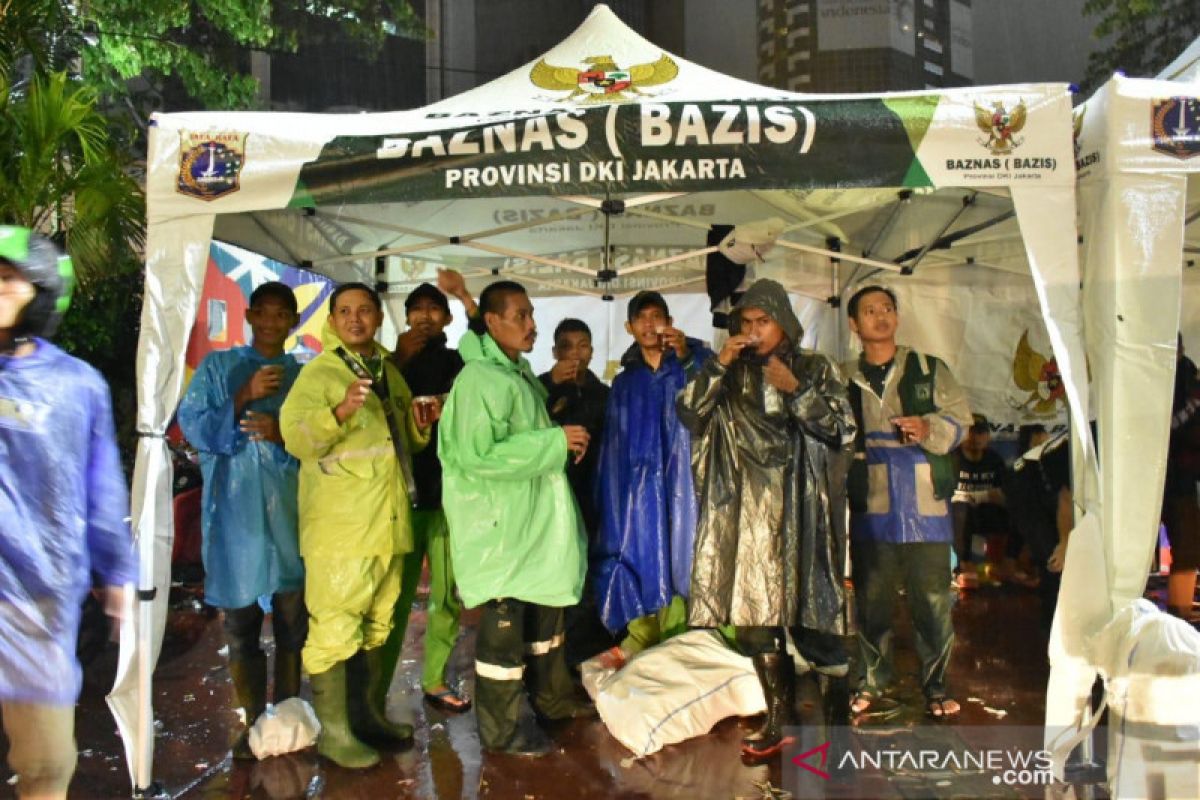 Sebaran posko bantuan logistik banjir Jakarta