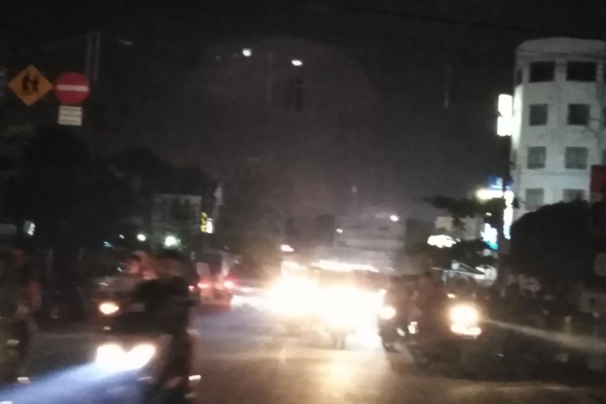 Sambut tahun 2020 Jalan Sutomo Tebing Tinggi macet total