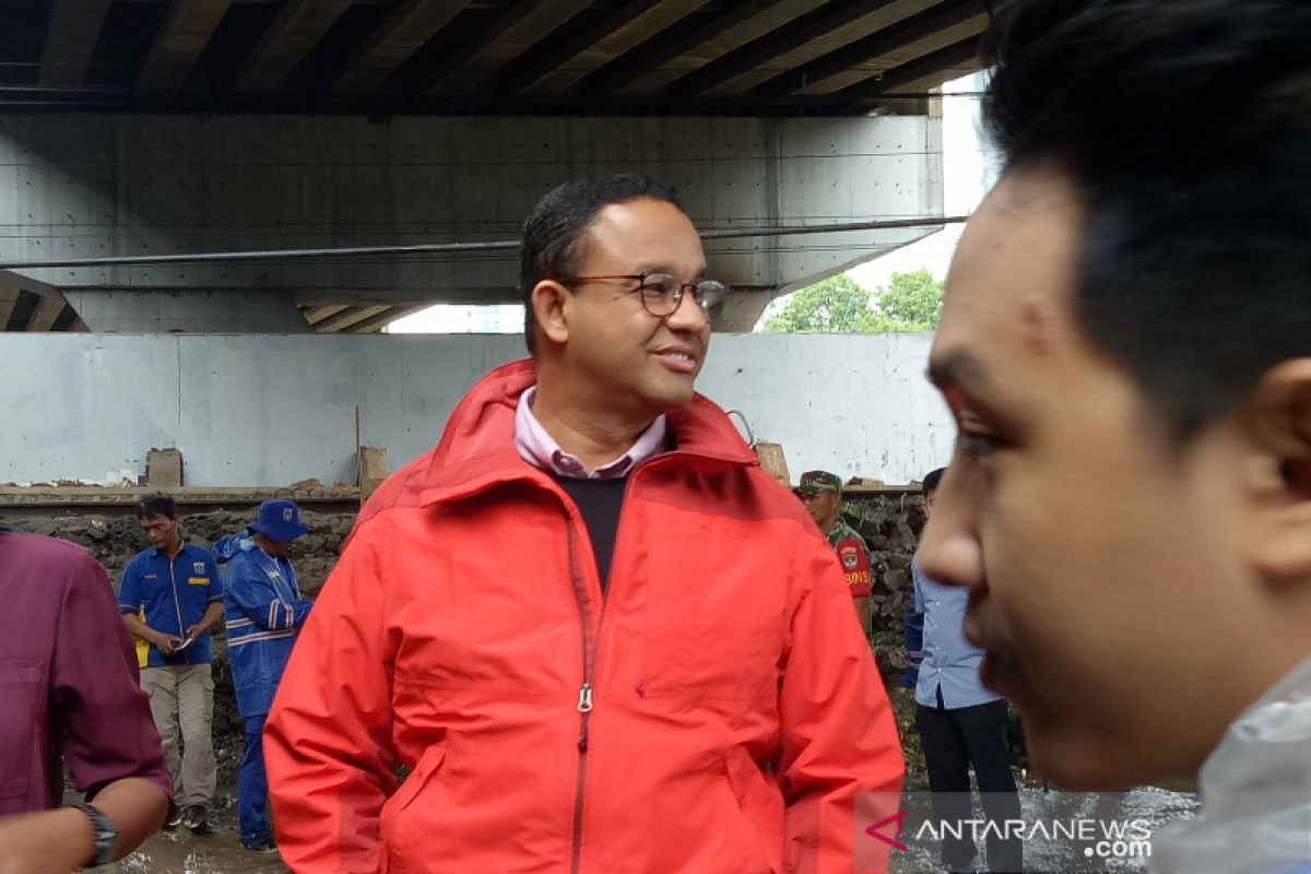 Anies soal banjir tak mau menyalahkan siapapun